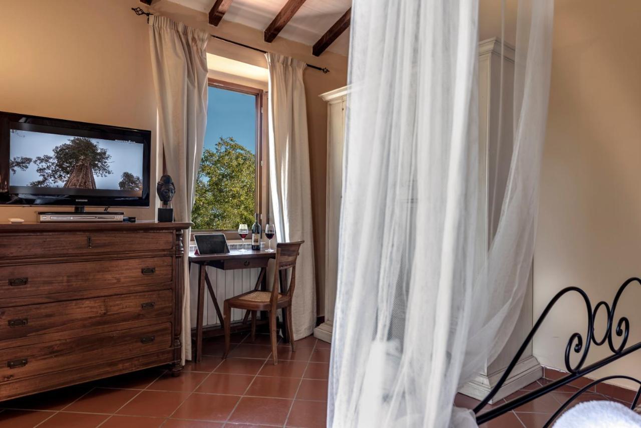 Villa Poggio Di Gaville Meleto Eksteriør billede
