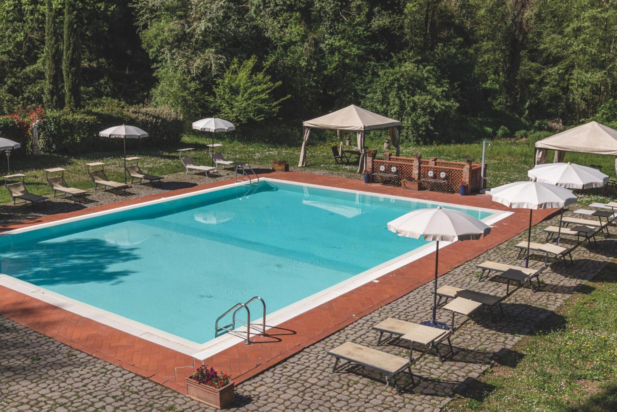 Villa Poggio Di Gaville Meleto Eksteriør billede
