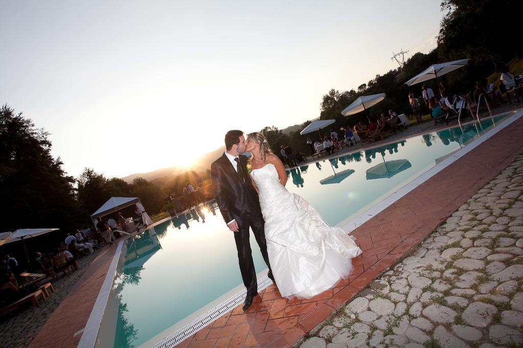 Villa Poggio Di Gaville Meleto Eksteriør billede