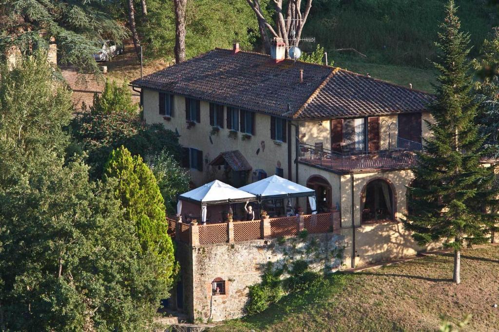 Villa Poggio Di Gaville Meleto Eksteriør billede