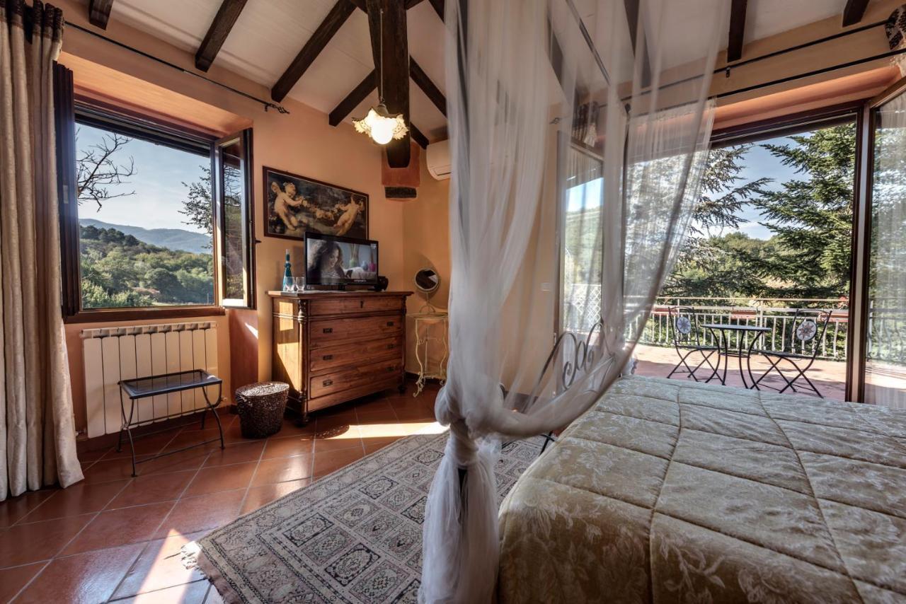 Villa Poggio Di Gaville Meleto Eksteriør billede