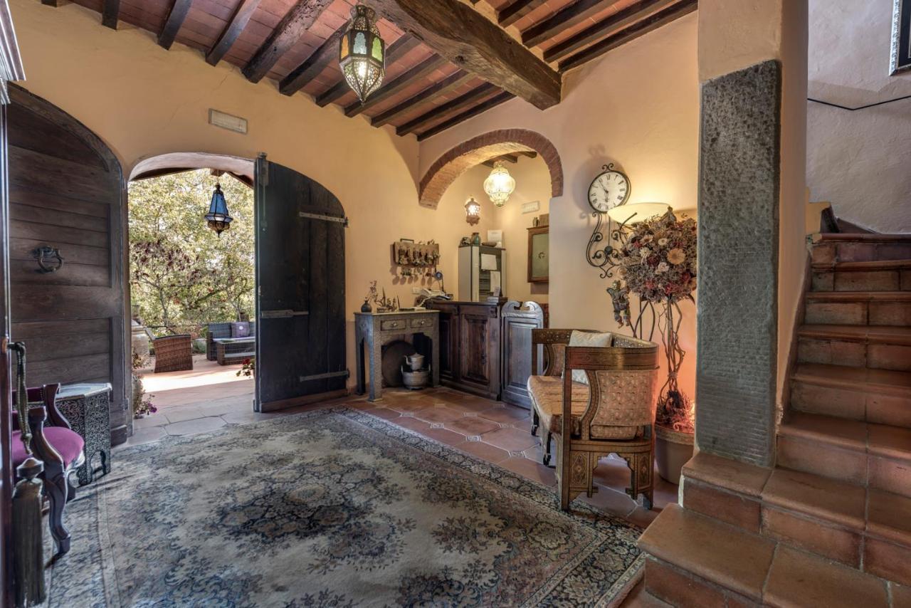 Villa Poggio Di Gaville Meleto Eksteriør billede